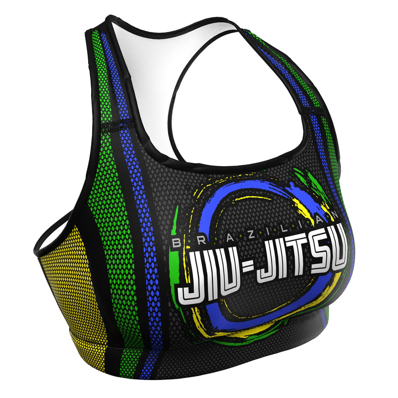 Cargue la imagen en el visor de la galería, Brazilian Jiu-Jitsu (BJJ) - Training Armor (Sports Bra) Martial Warrior

