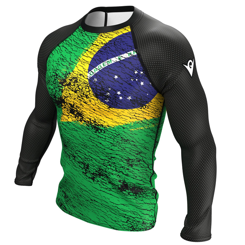 Cargue la imagen en el visor de la galería, Brazil (Brasil) - Urban (Men&#39;s Rash Guard) Olympian
