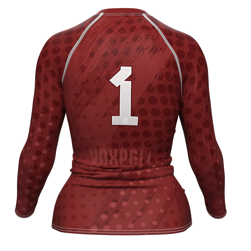 Cargue la imagen en el visor de la galería, Canada - CAN 1 - Country Codes (Women&#39;s Rash Guard) Olympian
