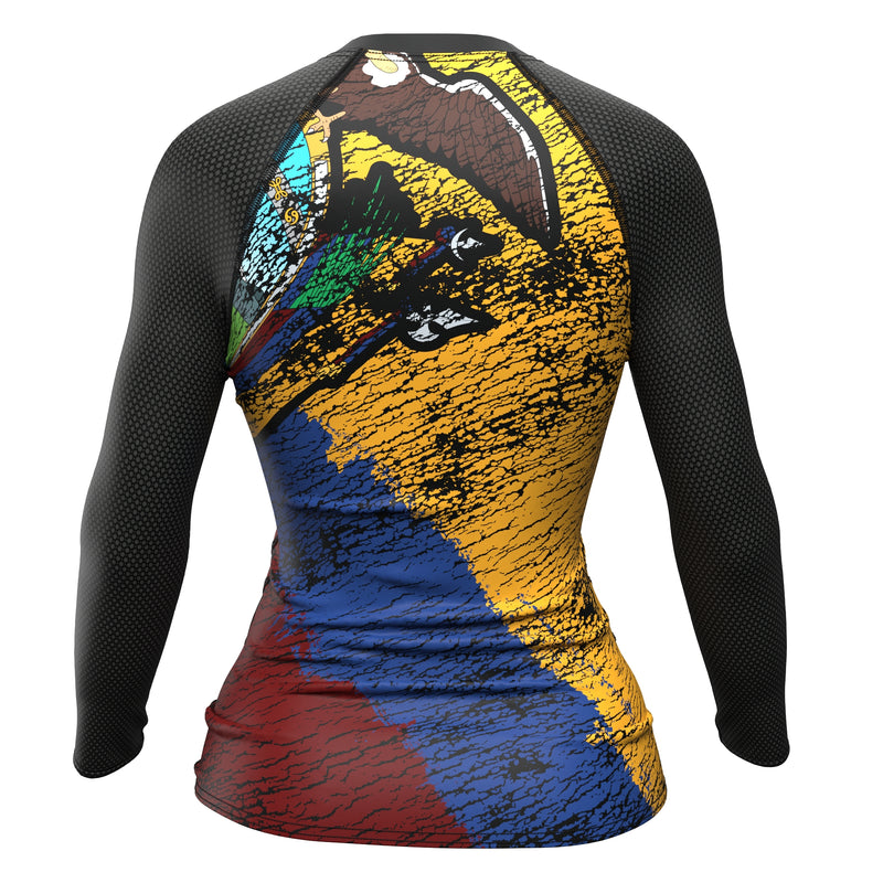 Cargue la imagen en el visor de la galería, Ecuador - Urban (Women&#39;s Rash Guard) Olympian
