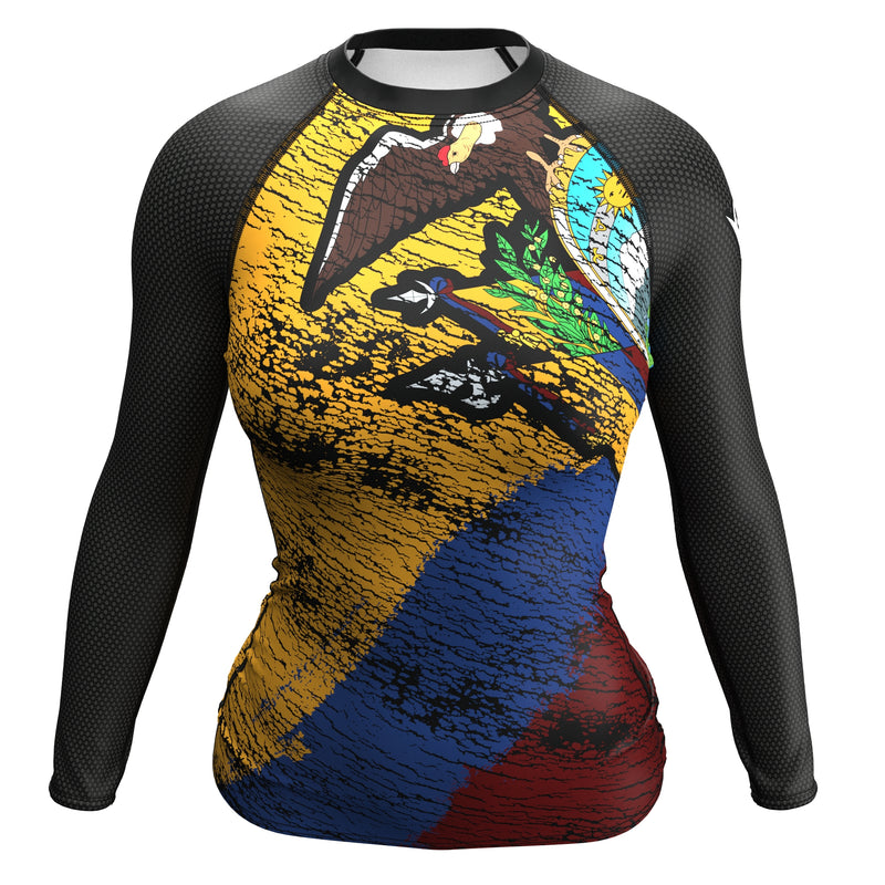 Cargue la imagen en el visor de la galería, Ecuador - Urban (Women&#39;s Rash Guard) Olympian
