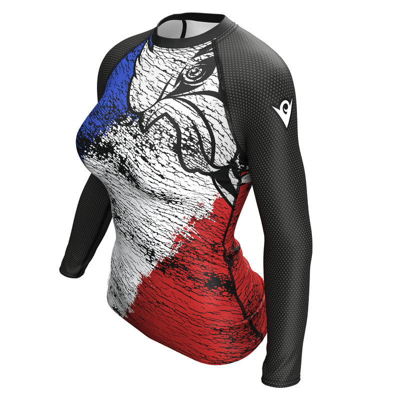 Cargue la imagen en el visor de la galería, France - Urban (Women&#39;s Rash Guard) Olympian
