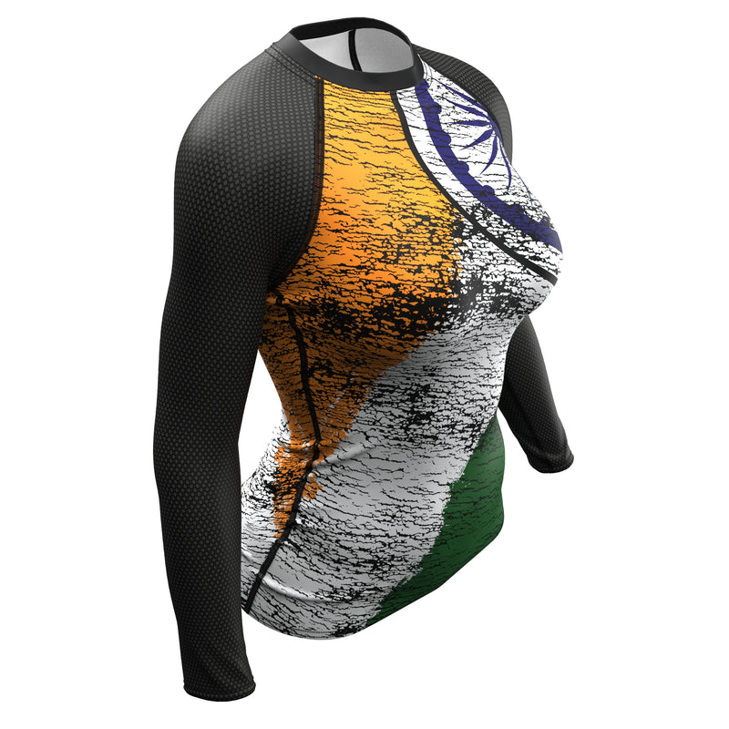 Cargue la imagen en el visor de la galería, India - Urban (Women&#39;s Rash Guard) Olympian
