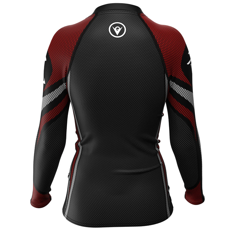 Cargue la imagen en el visor de la galería, Karate-Do - Training Armor (Girls&#39; Rash Guard) Martial Warrior
