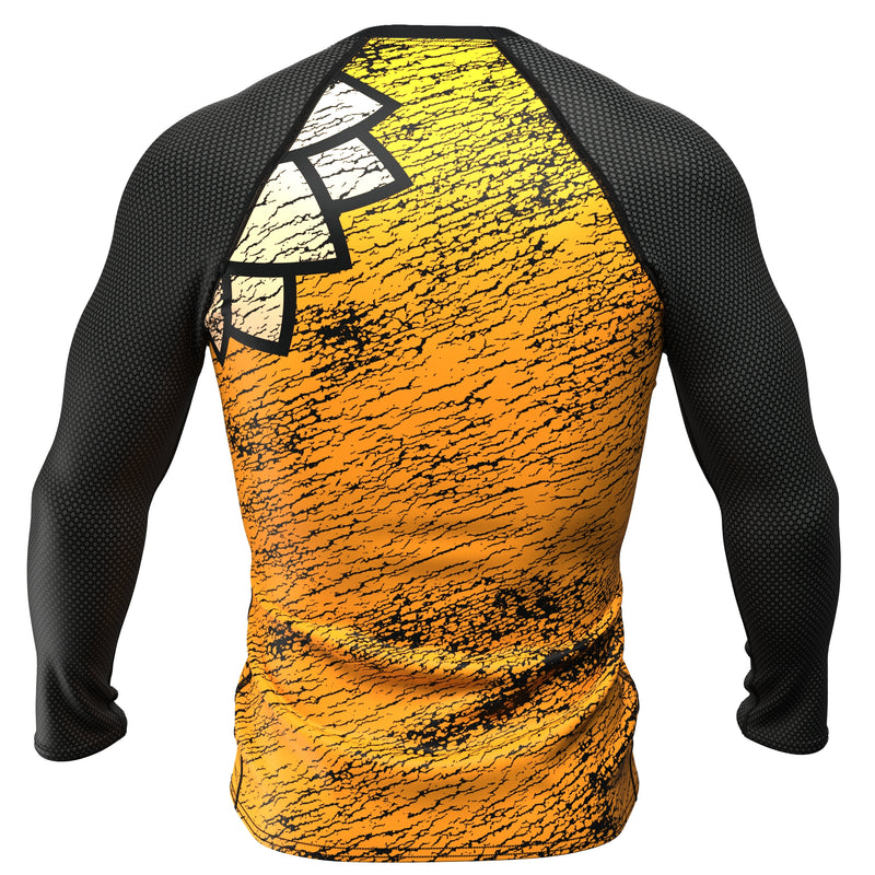 Cargue la imagen en el visor de la galería, Netherlands (Nederland - Oranje) - Urban (Men&#39;s Rash Guard) Olympian
