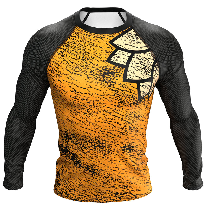 Cargue la imagen en el visor de la galería, Netherlands (Nederland - Oranje) - Urban (Men&#39;s Rash Guard) Olympian
