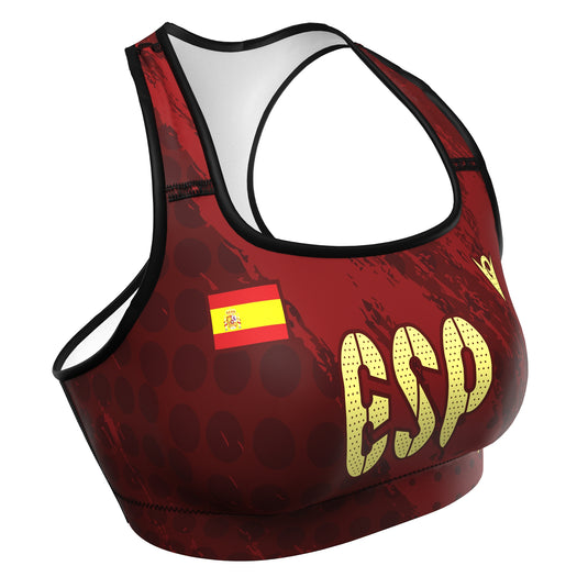 Spain (España) - ESP 34 - Country Codes (Sports Bra) Olympian