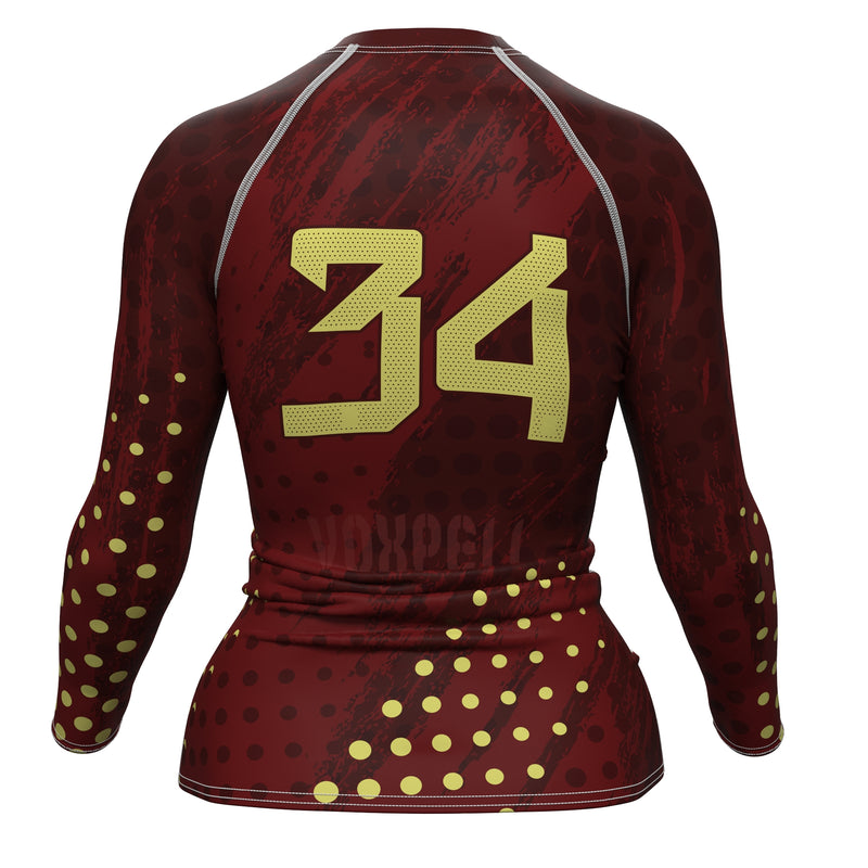 Cargue la imagen en el visor de la galería, Spain (España) - ESP 34 - Country Codes (Women&#39;s Rash Guard) Olympian
