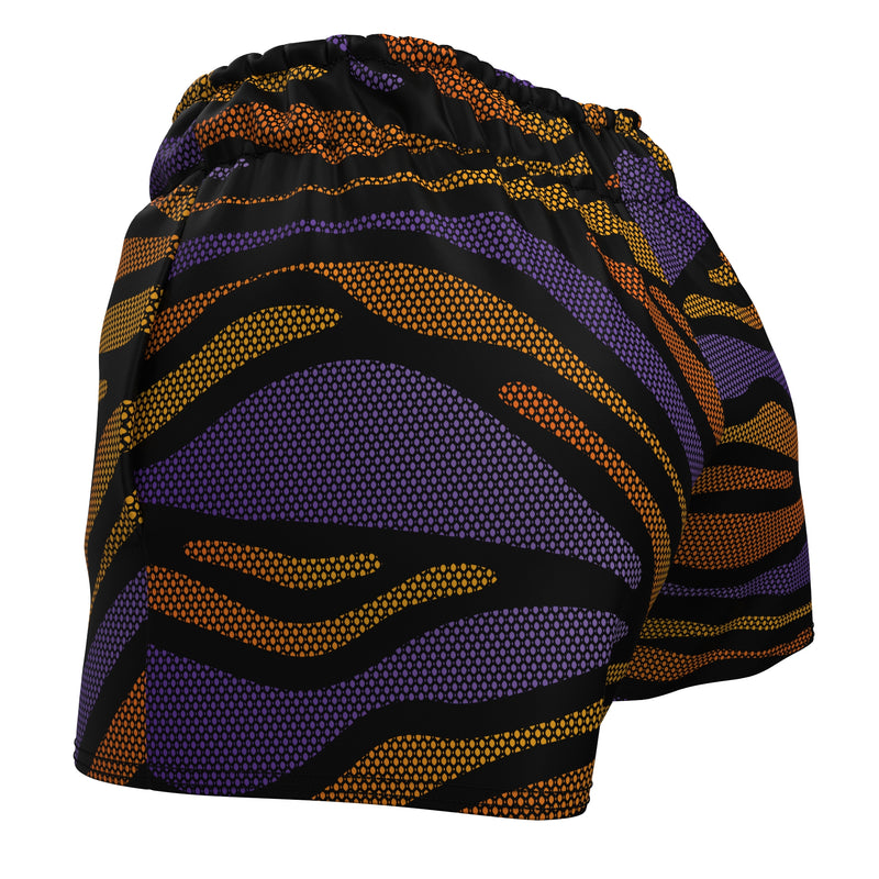 Cargue la imagen en el visor de la galería, Tigerdelic (Women&#39;s Sports Shorts - Recycled Polyester)
