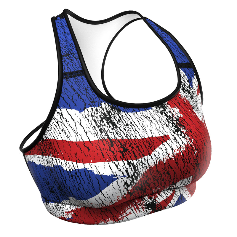 Cargue la imagen en el visor de la galería, United Kingdom (Union Jack Flag) - Urban (Sports Bra) Olympian
