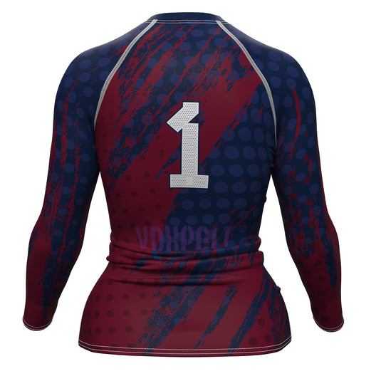 United States - USA 1 - Country Codes (Women's Rash Guard) Olympian