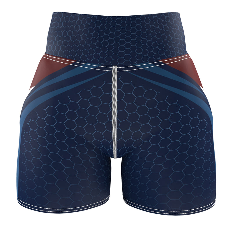 Cargue la imagen en el visor de la galería, United States - Stargate (Women&#39;s Yoga Shorts) Olympian
