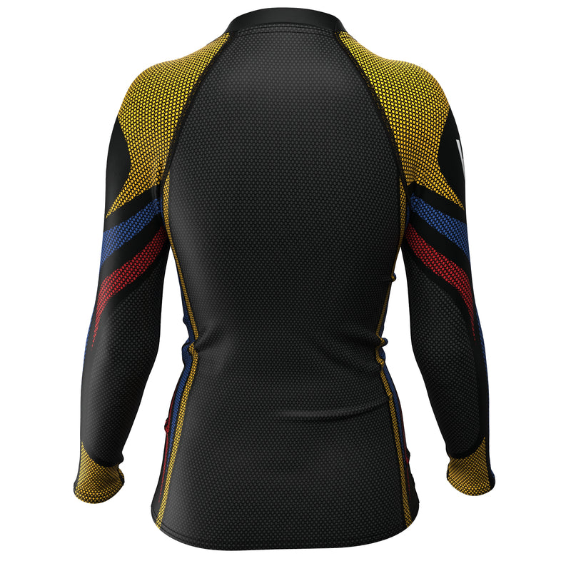 Cargue la imagen en el visor de la galería, Venezuela - Galaxy (Girls&#39; Rash Guard) Olympian
