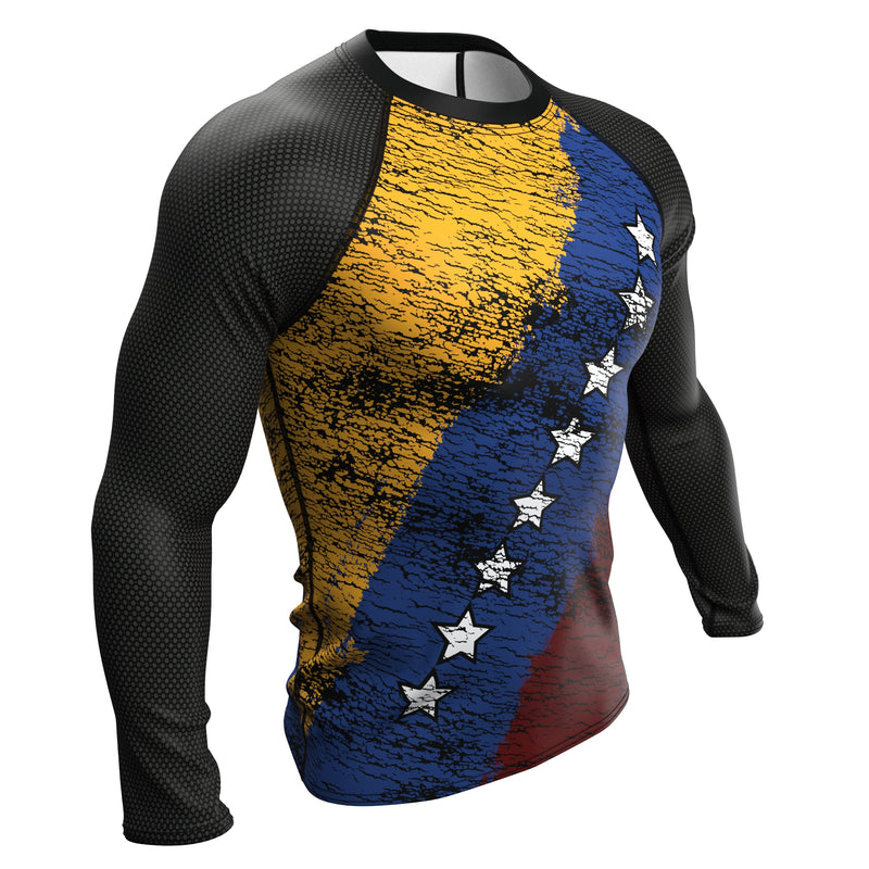 Cargue la imagen en el visor de la galería, Venezuela - Urban (Men&#39;s Rash Guard) Olympian
