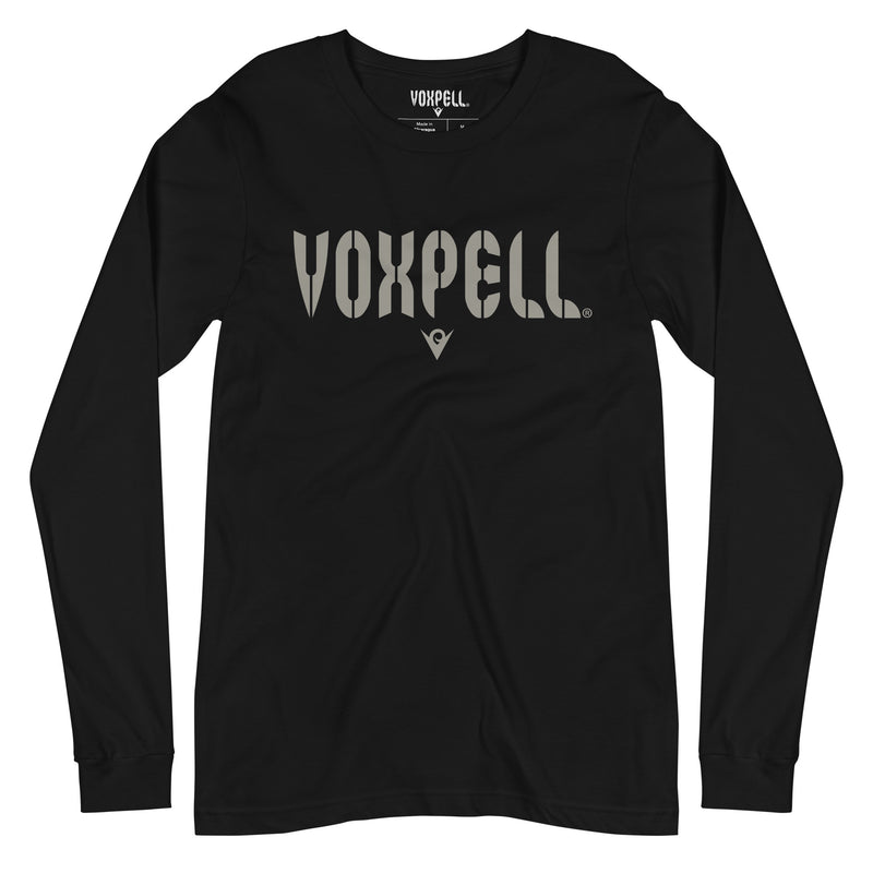 Cargue la imagen en el visor de la galería, Voxpell Logo (Unisex Long-Sleeve T-shirt) Excelsior
