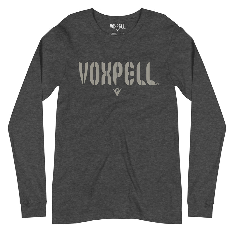 Cargue la imagen en el visor de la galería, Voxpell Logo (Unisex Long-Sleeve T-shirt) Excelsior
