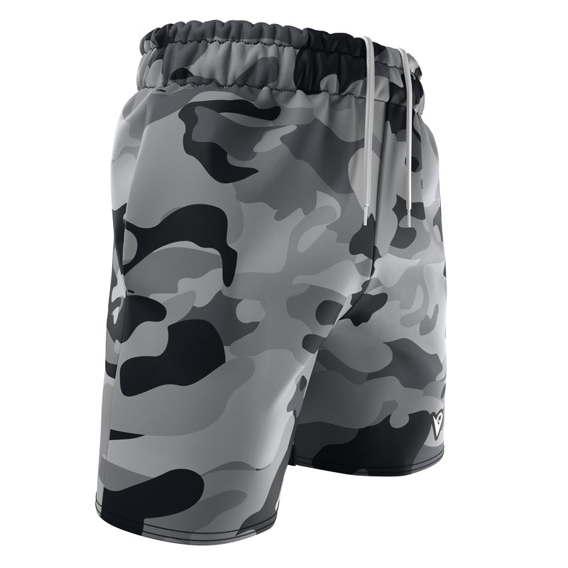 Cargue la imagen en el visor de la galería, Ash Camo (Men&#39;s Sports Shorts - Recycled Polyester) Excelsior/Urban
