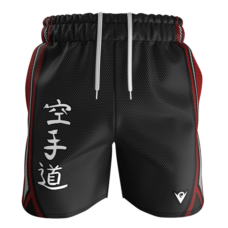 Cargue la imagen en el visor de la galería, Karate-Do - Training Armor (Men&#39;s Sports Shorts - Recycled Polyester) Martial Warrior
