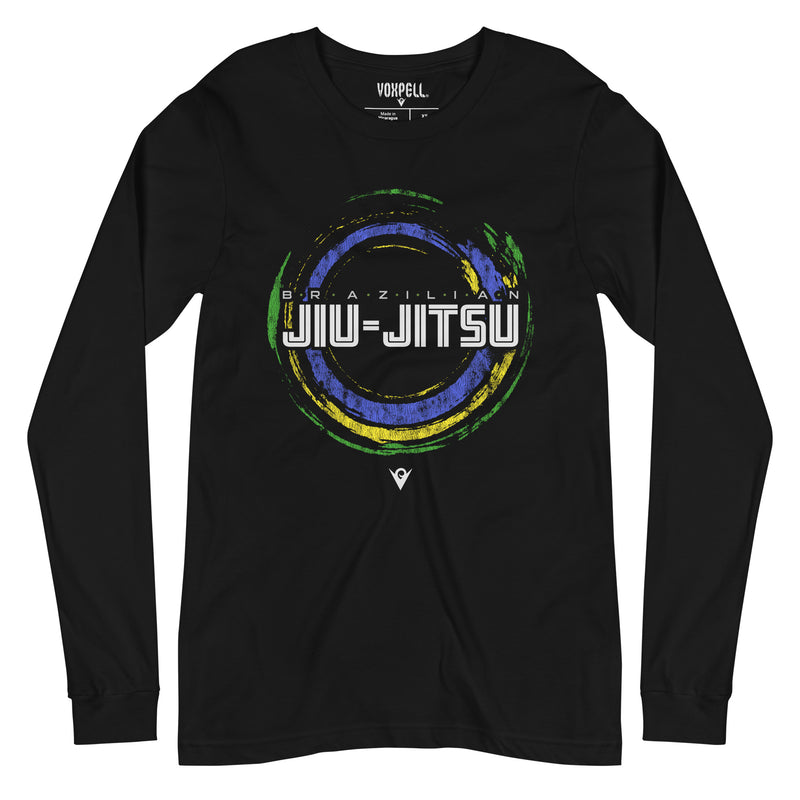 Cargue la imagen en el visor de la galería, Brazilian Jiu-Jitsu (BJJ) (Unisex Long-sleeve T-shirt) Martial Warrior
