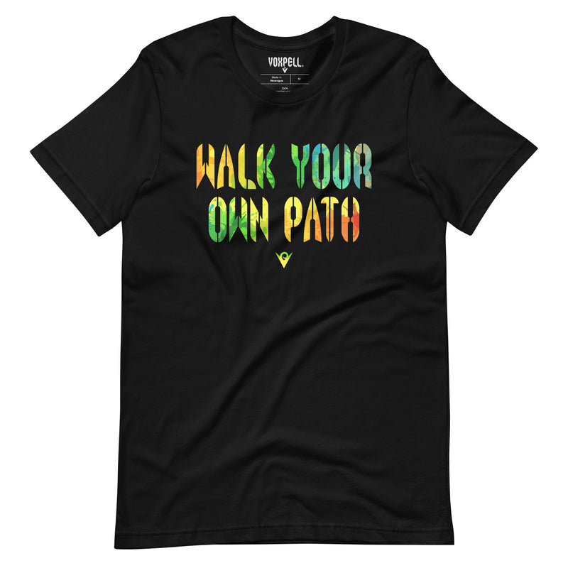 Cargue la imagen en el visor de la galería, Walk Your Own Path - Picturesque (Men&#39;s Crew-neck T-shirt) Excelsior
