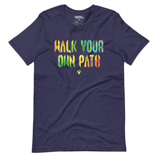 Walk Your Own Path - Picturesque (Men's Crew-neck T-shirt) Excelsior
